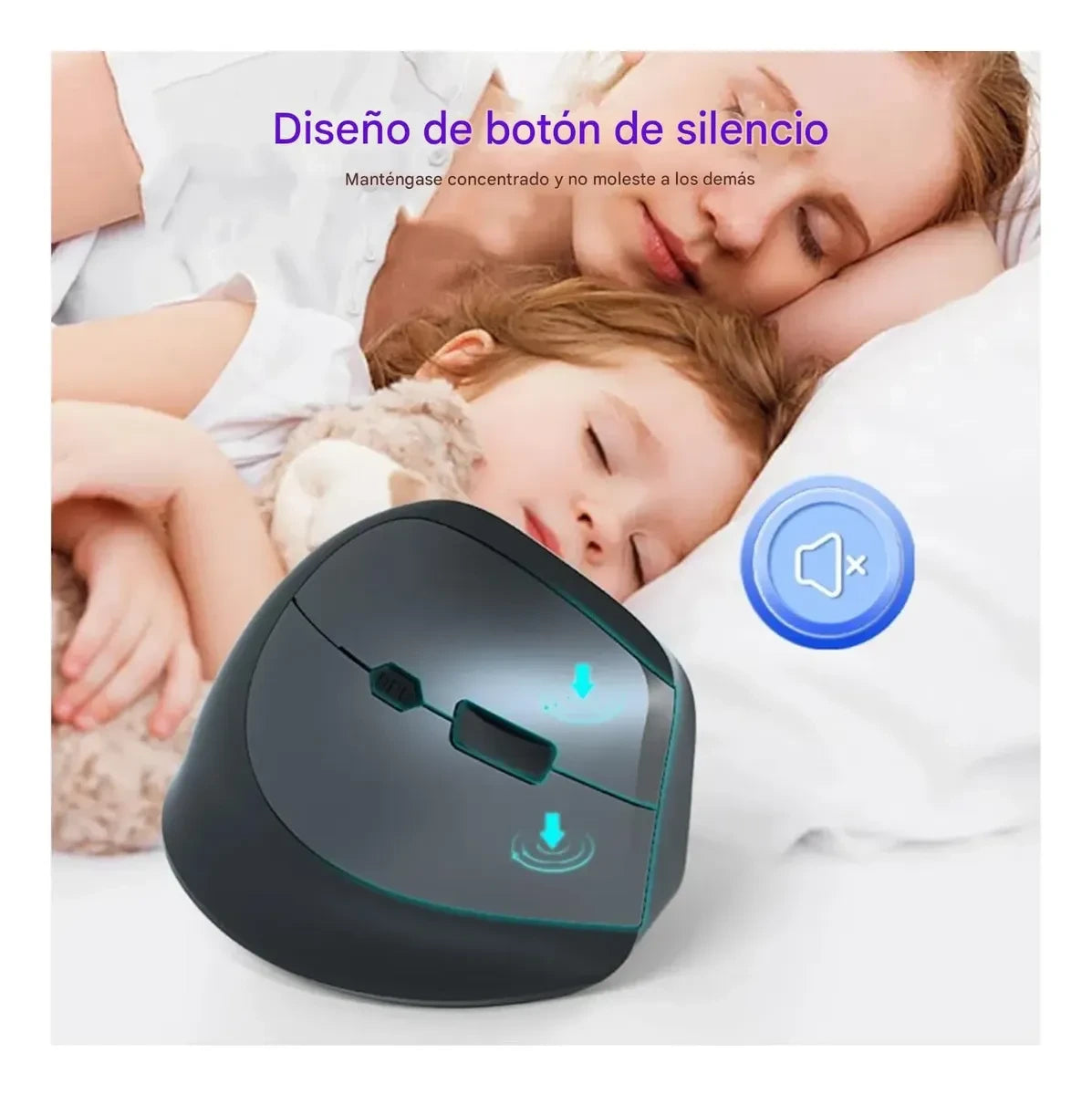 Mouse Ergonómico Vertical Inalámbrico | INOTEK