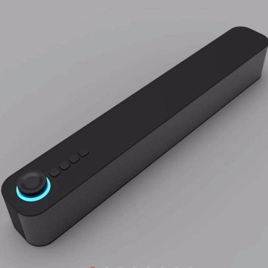 Barra de Sonido Bluetooth C08 | Potente Audio 10W - USB/SD/AUX/FM - Compacta 40cm - INOTEK s.a.s
