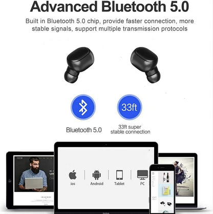 AirPods A6S Bluetooth V5.0 | Resistencia y Estilo Deportivo