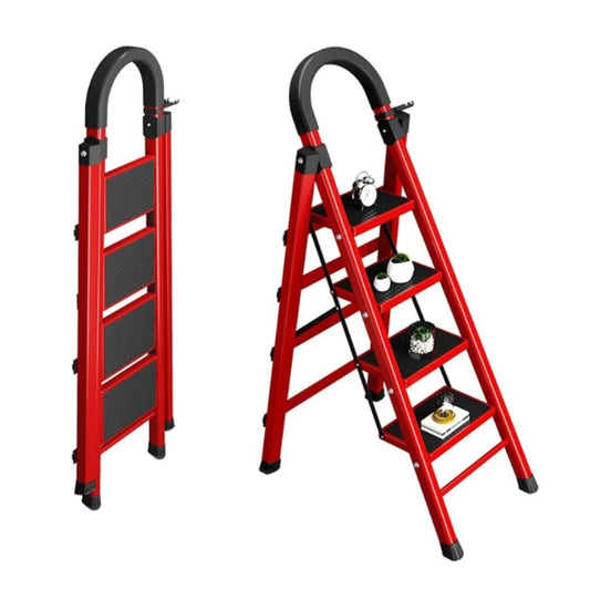 Escalera plegable de 4 niveles