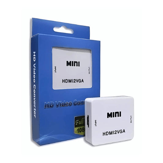 Convertidor HDMI a VGA con Audio – Full HD 1080P Plug & Play - INOTEK s.a.s