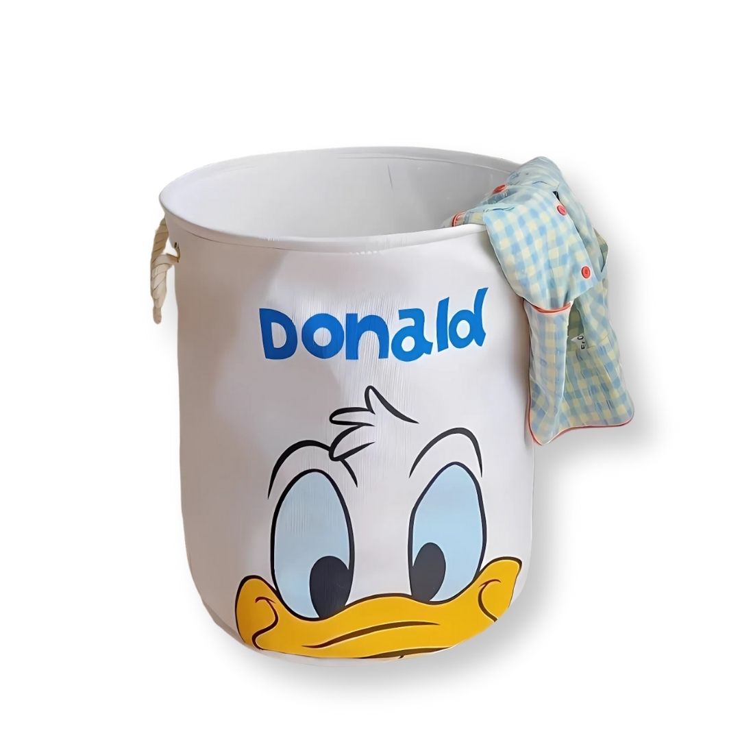Organizador Redondo de Ropa – Diseño Pato Donald | Práctico y Resistente
