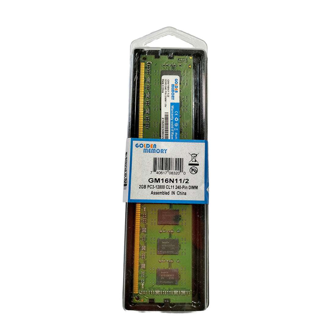 Memoria RAM 2GB DDR3 1600 MHz - Computadoras de Escritorio