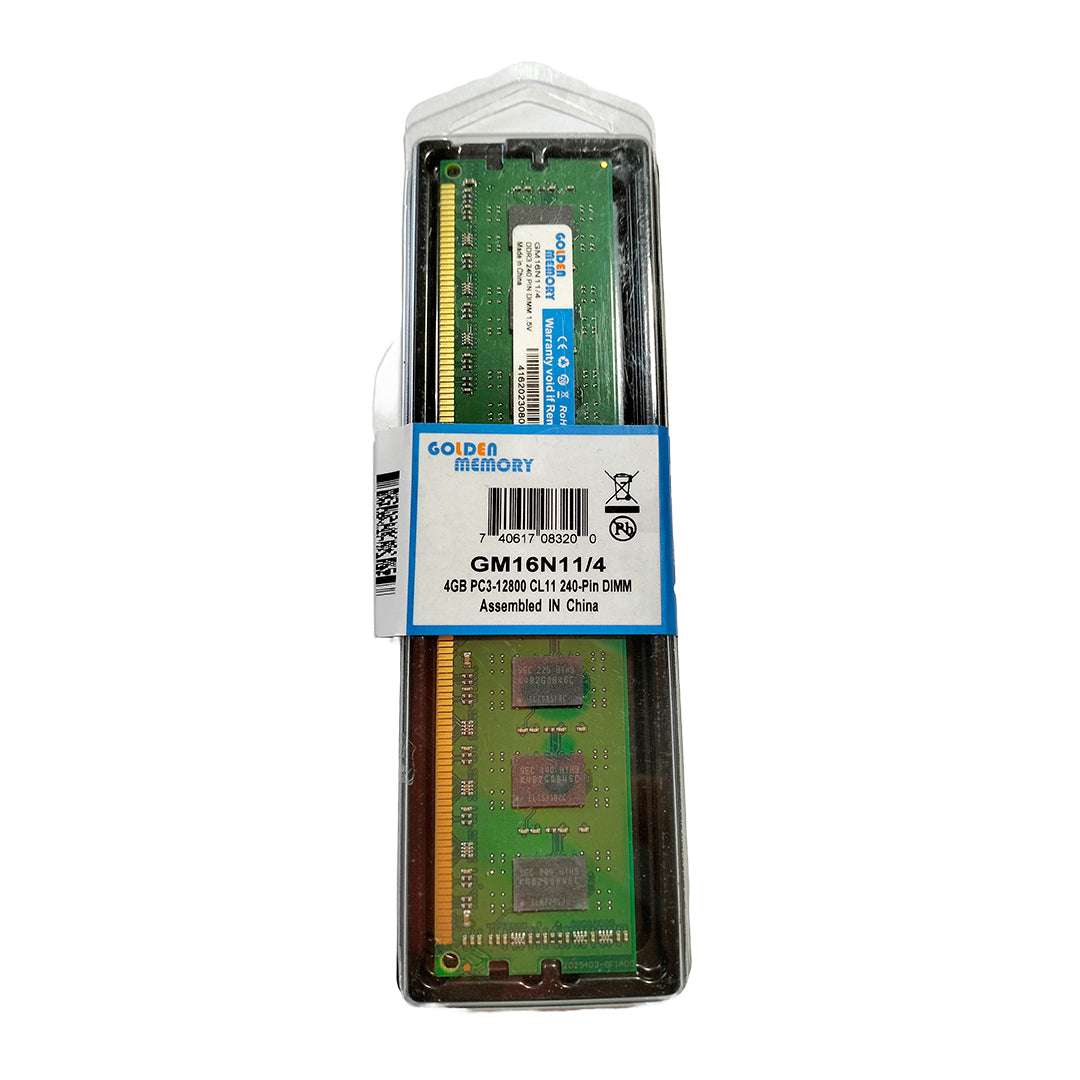 Memoria RAM 4GB DDR3 1600 MHz - Computadoras de Escritorio