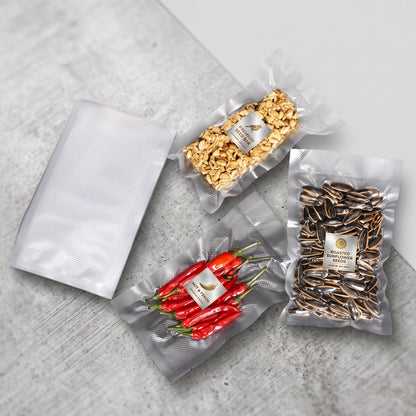 100 Bolsas De Sellado Al Vacío Empacadoras Para Alimentos