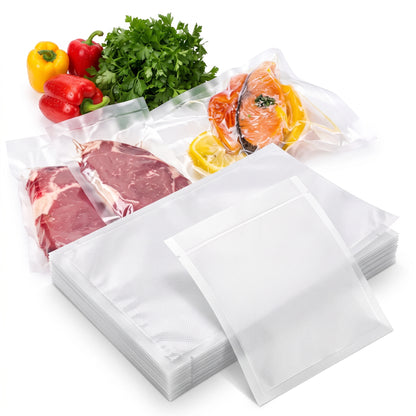 100 Bolsas De Sellado Al Vacío Empacadoras Para Alimentos