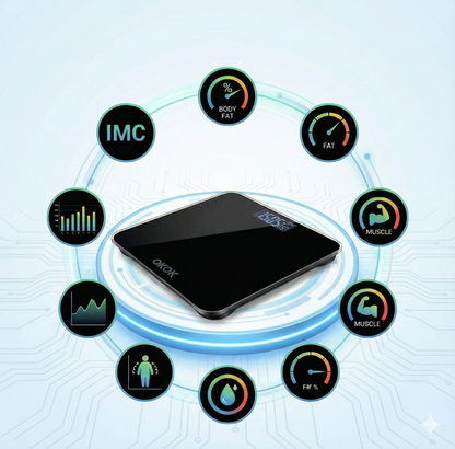 Pesa Báscula Digital de Alta Precisión con Pantalla LCD Retroiluminada | b1918 - 180 kg