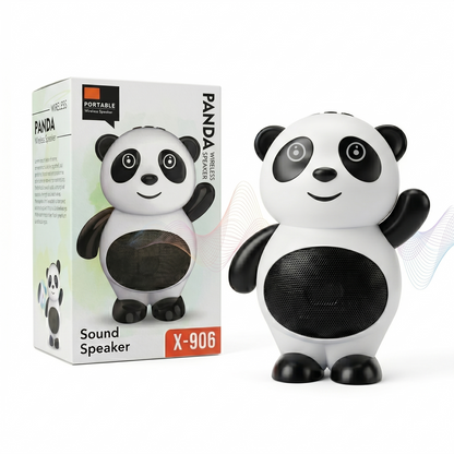Parlante Bluetooth Panda X-906 Portátil | LED RGB, Recargable y Diseño Único | INOTEK Colombia