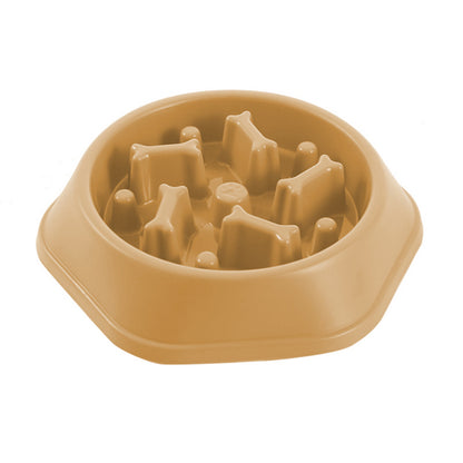 Plato de comida para perros anti-reflujo