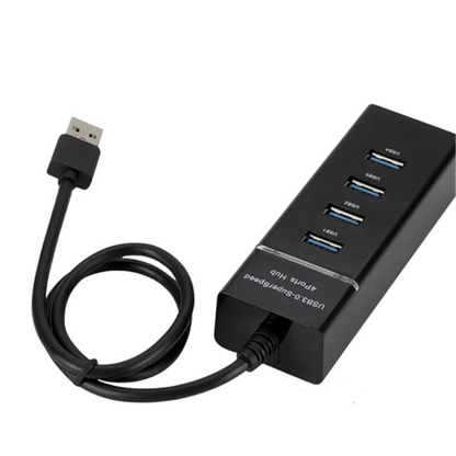 HUB USB 4 Puertos 3.0 BC-14 | Conecta Más, Transfiere Rápido