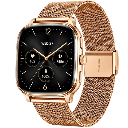Smartwatch G-TIDE S7 Pro Dorado AMOLED 1.73” + Correa y Pulsera