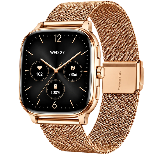 Smartwatch G-TIDE S7 Pro Dorado AMOLED 1.73” + Correa y Pulsera