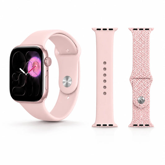 Reloj Inteligente IW12 Mini: Diseño Compacto, IA y Llamadas, DOS CORREAS