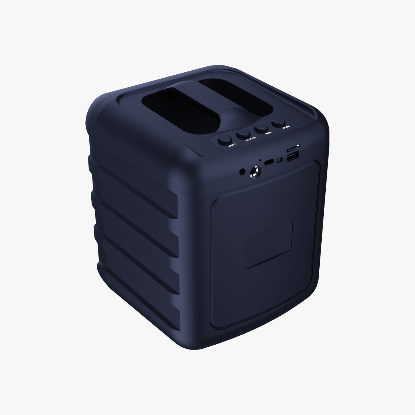 Parlante JBK-1401 Bluetooth TWS | 8W, USB/SD/FM + Luces LED - (20x15cm)