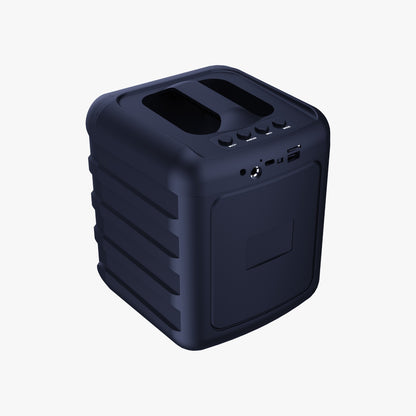 Parlante JBK-1401 Bluetooth TWS | 8W, USB/SD/FM + Luces LED - (20x15cm)