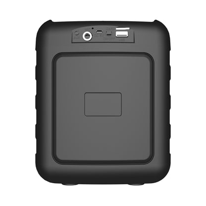 Parlante JBK-1402 Bluetooth 5.0 | 8W, USB/SD, Entrada para Micrófono + Luces Led RGB - (22x26cm)