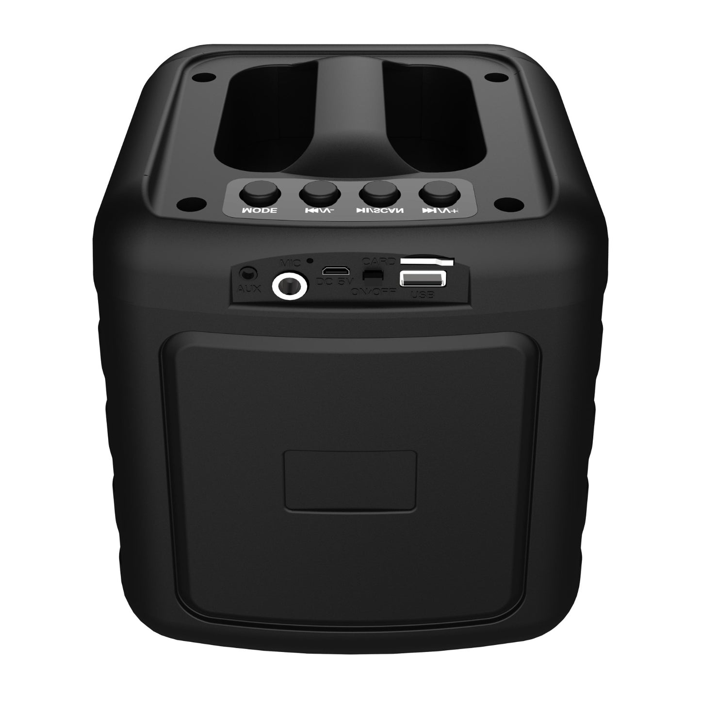 Parlante JBK-1402 Bluetooth 5.0 | 8W, USB/SD, Entrada para Micrófono + Luces Led RGB - (22x26cm)