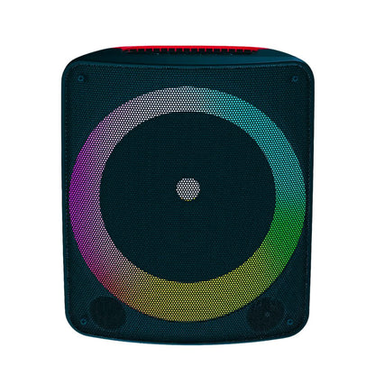 Parlante S3 Bluetooth 10W | Bocina 8" - USB/SD/FM/AUX + Entrada Micrófono - Perfecto para karaoke