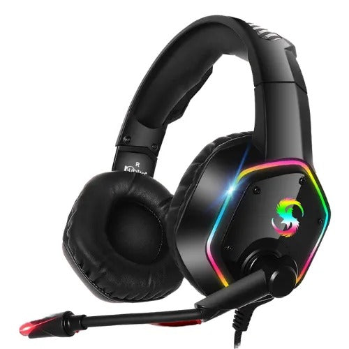 Audífonos Gamer KUBITE K-15 - Sonido Envolvente, Micrófono Ajustable | PS4 PS5 Xbox One PC Switch Celular