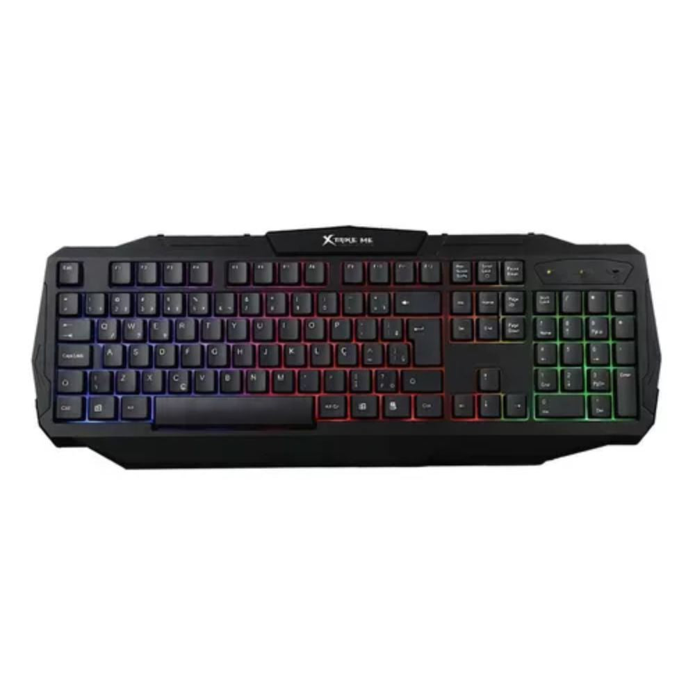 Teclado KB-302 USB con Retroiluminación | Eficiencia y Estilo en Cada Tecleo