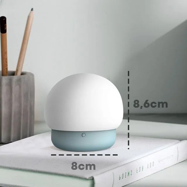 Lámpara de Silicona | Luz Cálida, Ajustable y Portátil