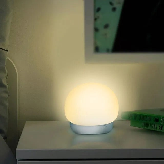 Lámpara de Silicona | Luz Cálida, Ajustable y Portátil