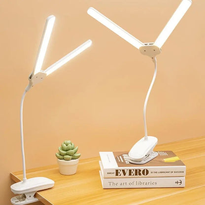 Lámpara Luz LED con Clip | Recargable y Ajustable