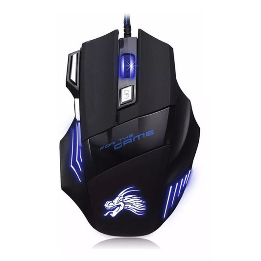 Mouse LX-X1 Ergonómico con 7 Botones y DPI Ajustable | Precisión y Comodidad