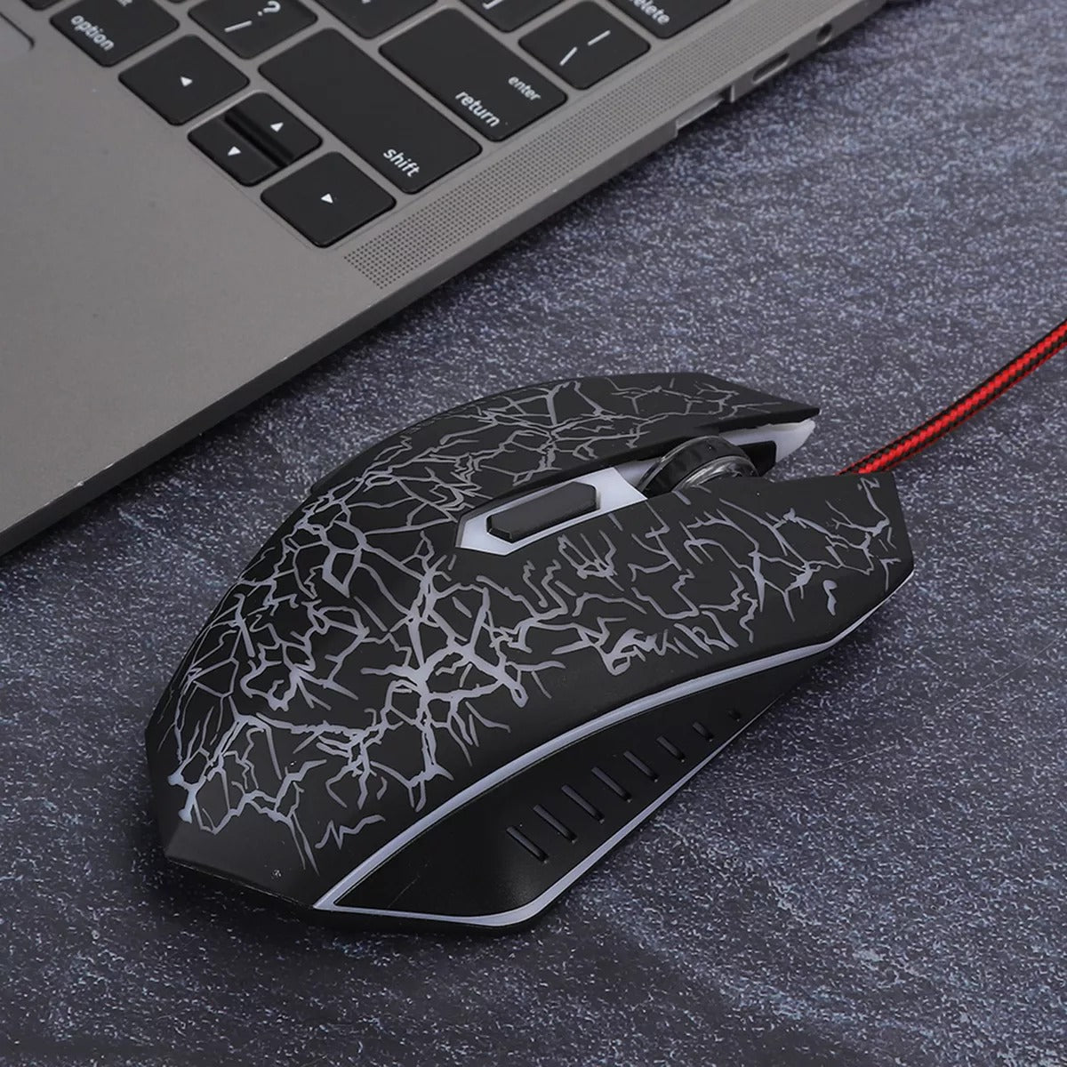 Mouse LX-X7 con Diseño Ergonómico y Resolución de 3200 DPI | Precisión y Comodidad para tu Trabajo y Gaming