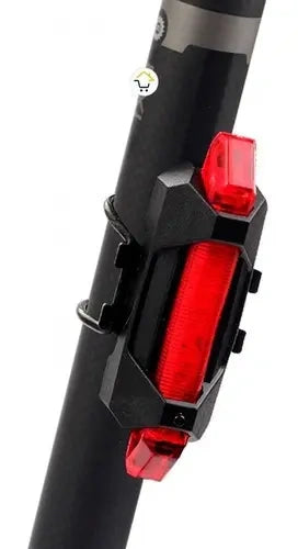 Luz LED Recargable para Bicicleta (TraseraDelantera) USB  Modelo DC918