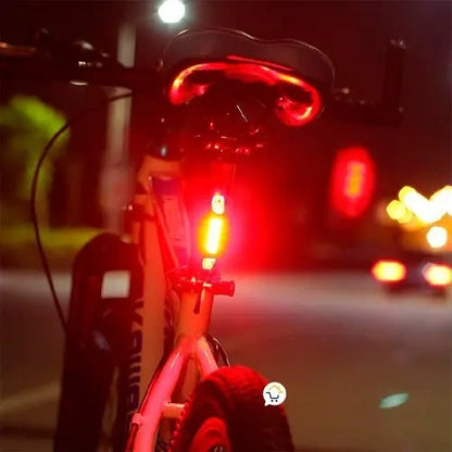 Luz LED Recargable para Bicicleta (TraseraDelantera) USB  Modelo DC918