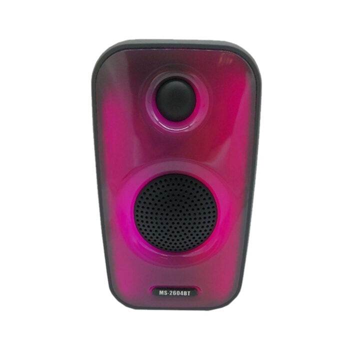 Parlante Bluetooth MS-2604BT – Portátil, 10W, TWS y Luces LED Multimodo - INOTEK s.a.s