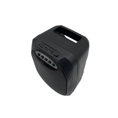 Parlante Portátil Bluetooth MS-2618BT – 8W, Luces LED Dinámicas y Conectividad Completa