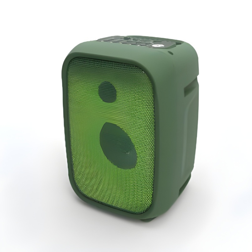 Parlante Bluetooth MS-2621BT | con Altavoz de 3–4" y Luces RGB