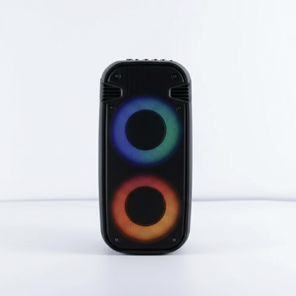 Parlante Bluetooth MS-2625BT de 16W con Luces RGB – Fiestas y Karaoke