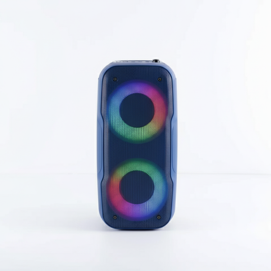 Parlante Portátil Bluetooth MS-2626BT con Karaoke | USB/TF y Luces LED RGB