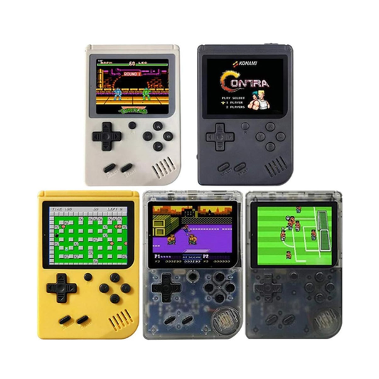 Consola Retro Plus 400 juegos en 1 | Portátil, Modo 2 Jugadores y Conexión a TV