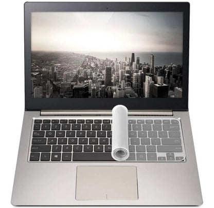 Protector de Teclado para Portátil 14”–15” | Silicona Transparente, Flexible y Resistente
