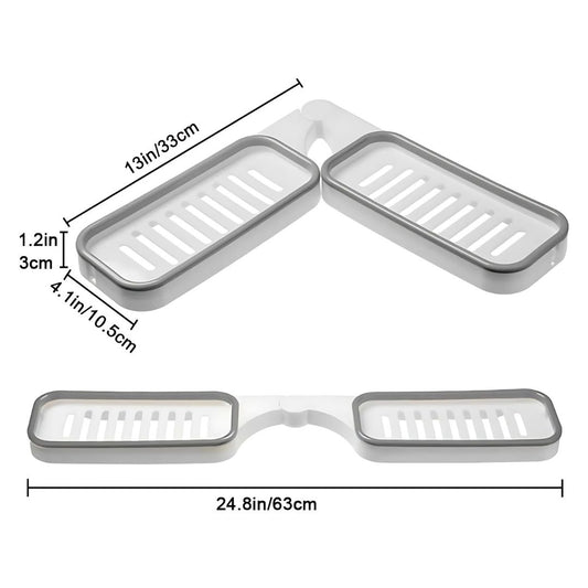 Repisa - estante organizador para baño - Soporte multiusos