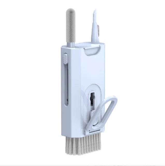 Kit de limpieza para audífonos con cepillo y paño de microfibra