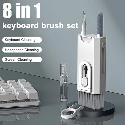Kit de Limpieza 8 en 1 para teclados, audifonos, etc