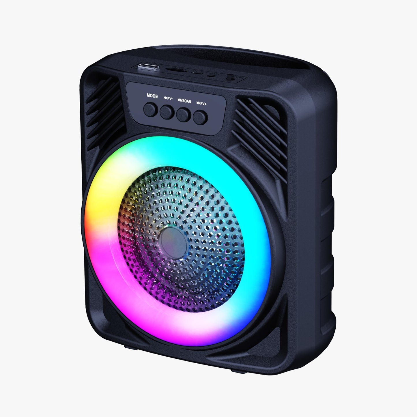 Parlante JBK-S6 Bluetooth 5.0 | 5W, USB/SD/FM + Entrada para Micrófono - Batería 500mAh