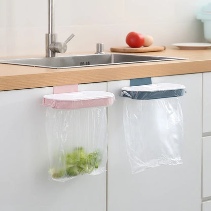 Soporte colgante para basura