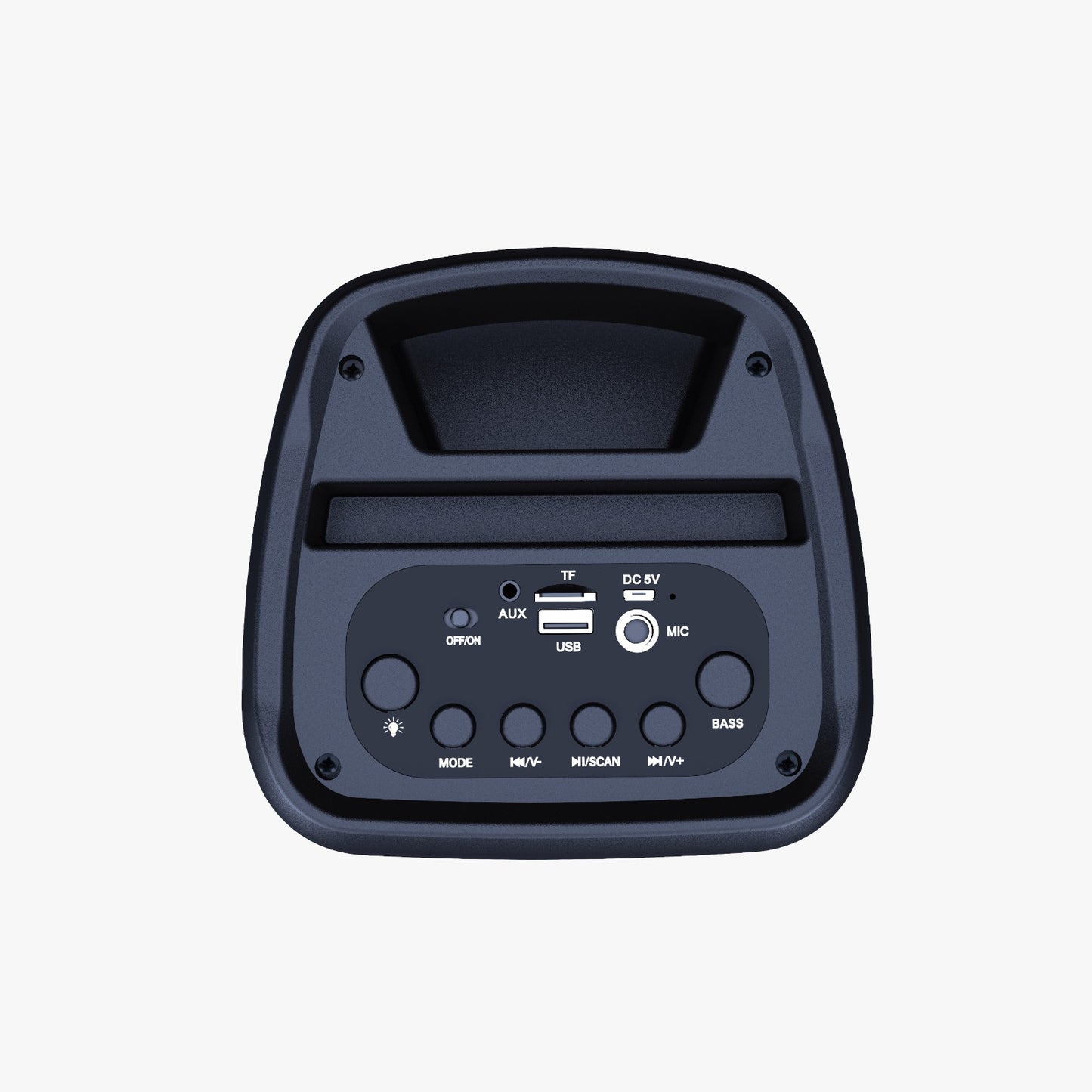 Parlante JBK-S8 Bluetooth | Sonido Potente (10W) y Conectividad Versátil USB/SD/FM - Batería 1500mAh - (35x16cm)
