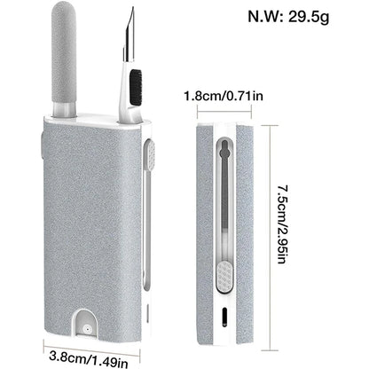Kit de Limpieza 8 en 1 para teclados, audifonos, etc