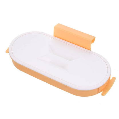 Soporte colgante para basura