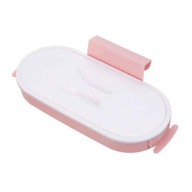 Soporte colgante para basura