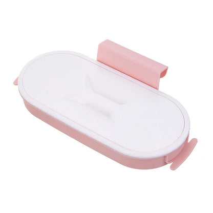 Soporte colgante para basura