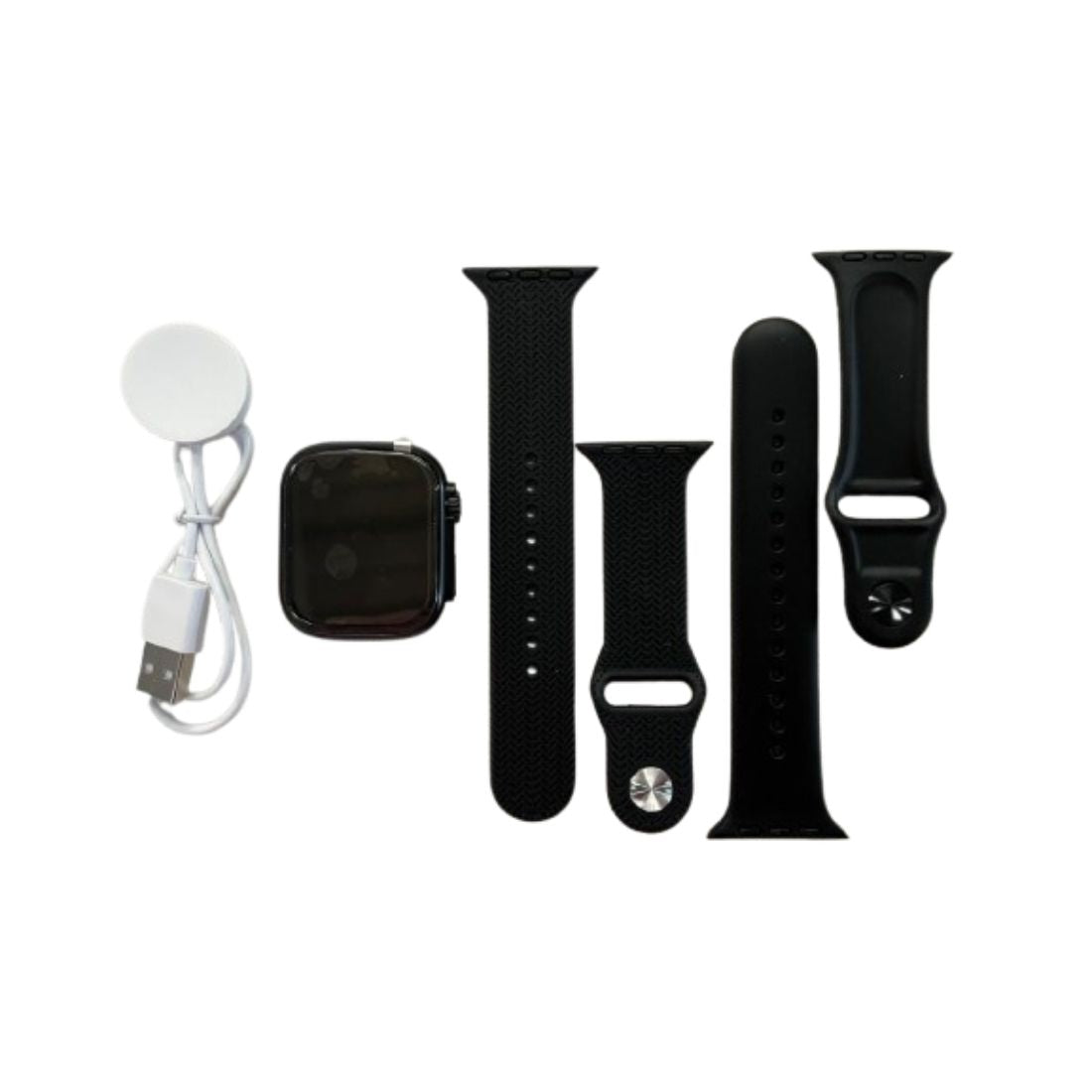 Smartwatch T30 Ultra | Notificaciones, Llamadas, Música y Salud - Carga Inalámbrica – Doble Correa