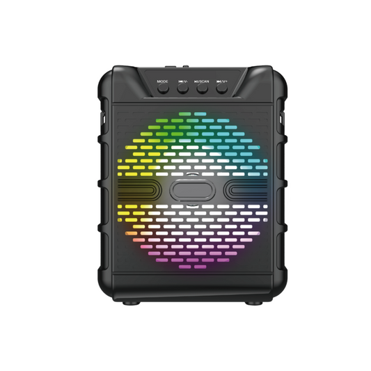 Parlante JBK-623 Bluetooth | 7W, USB/SD/FM/AUX + Entrada para Micrófono - (24cm)